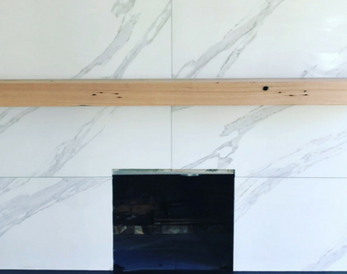 Recycled Messmate Mantel