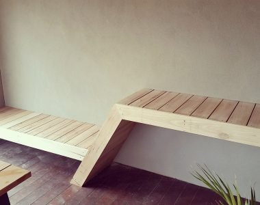 Outdoor bench and day bed