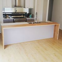 Kitchen Timber Benchtop Extension