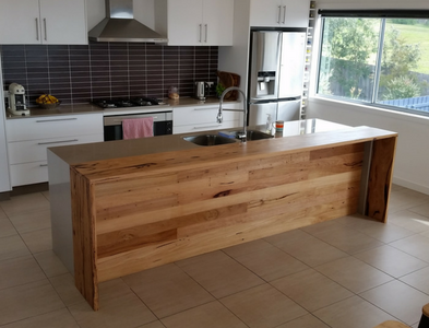 Kitchen Benchtop Extension and Panelling